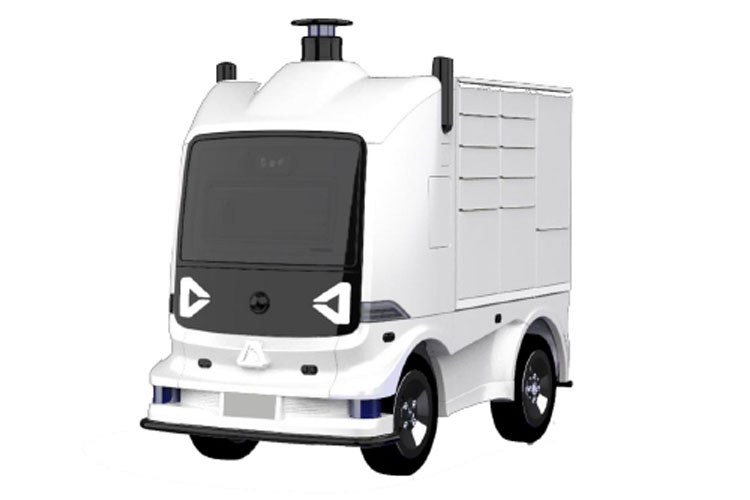 無人駕駛智能送樣車